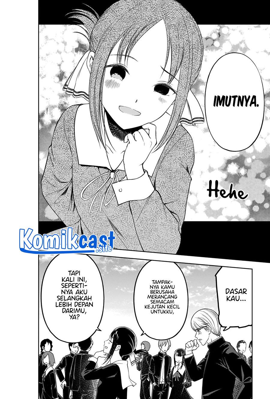 Kaguya-sama wa Kokurasetai – Tensai-tachi no Renai Zunousen Chapter 281 End